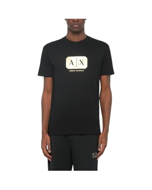 Armani Exchange AF12308 Mens T Shirts Crew Neck Graphic Print Cotton Summer Tee