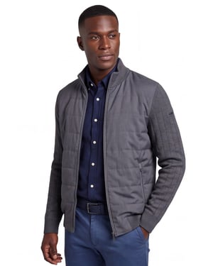 Bugatti outdoor vest antraciet polyester