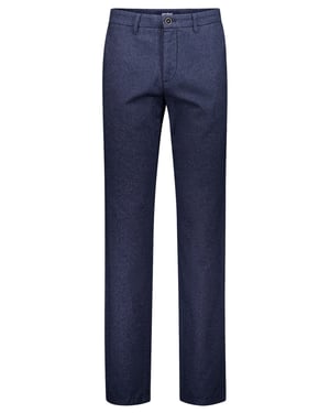 Broeken Gardeur Bono donkerblauw gemêleerd