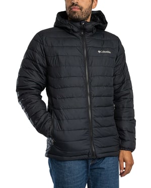 Columbia Powder Lite II Capuchonjas, Zwart