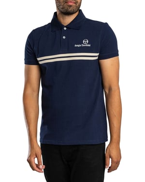 Sergio Tacchini Nieuw Supermac Poloshirt, Blauw
