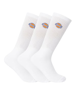 Dickies Set Van 3 Valley Grove-Sokken, Wit