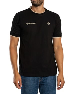 Sergio Tacchini Conte T-Shirt, Zwart