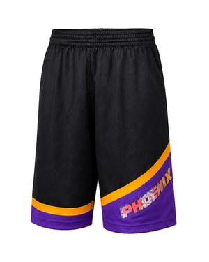 Mitchell & Ness NBA Phoenix Suns 75th Swingman Mens Black Shorts