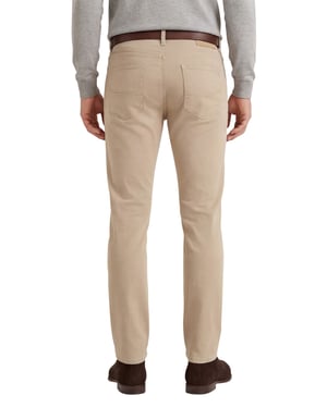 Brax pantalon 5-pocket beige effen zonder omslag