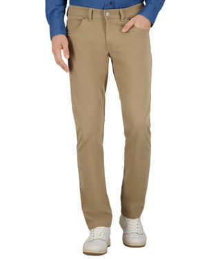 Broek Gardeur Bill beige normale fit