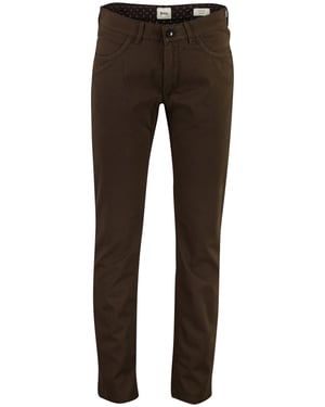 Brax Chuck broek bruin slim fit