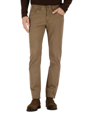 Broek Gardeur Bill bruin normale fit