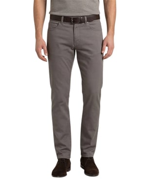 Pierre Cardin Lyon tapered future flex pantalon grijs