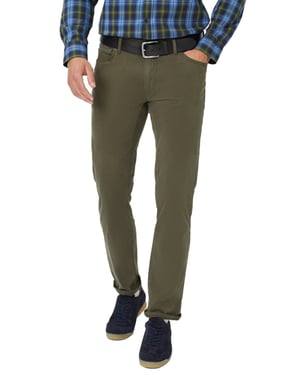 jeans Brax Chuck olijfgroen