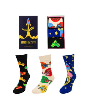 Happy Socks 3-Pack Elton John Multicolour Gift Set