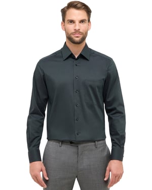 business overhemd Eterna Comfort Fit groen