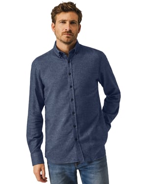 casual overhemd State of Art blauw