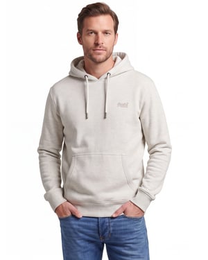 Hoodie Superdry grijs