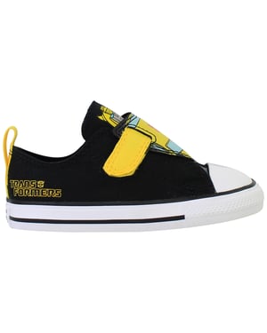 Converse x Transformers Chuck Taylor Kids Black Plimsolls