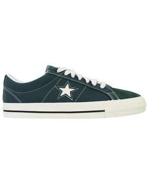 Converse One Star Pro OX Unisex Dark Green Plimsolls