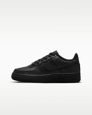 Nike Air Force 1 LE Kids Shoes Black