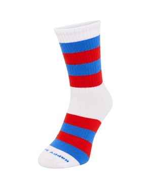 Happy Socks 1-Pack White Stripe It