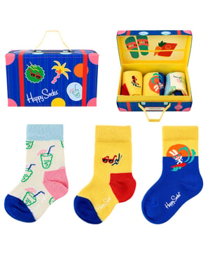 Happy Socks 3-Pack Multicolour Road Trip
