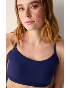 Geribbelde Jersey Bralette