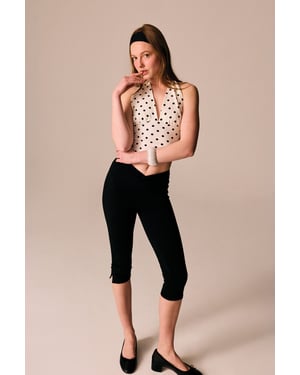 Prickig Halterneck Trosa Bodysuit