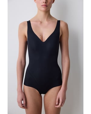 Women’s Mid-Waist Knitted Corset Body
