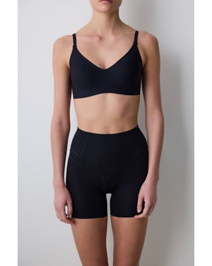 Hoge Taille Gebreide Shapewear Shorts