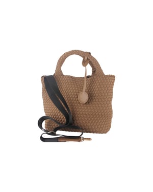 La Strada Sira4026 textile tan dames tassen
