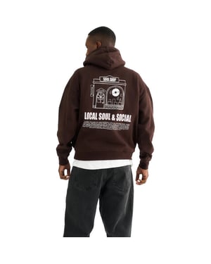 Resteröds Rtelliot backprinted hoodie