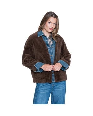Geisha Jacket fur brown