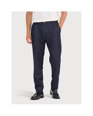 Blue Industry Look chino |