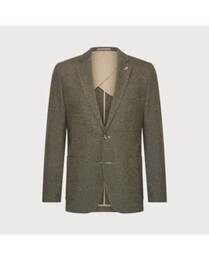 Blue Industry Woolblend colbert |