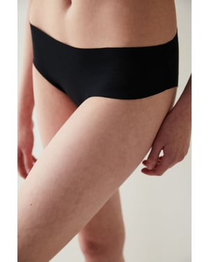 Mid-Waist Cotton Jersey Hipster Brief
