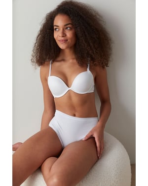 Hoge Taille Katoenen Slip