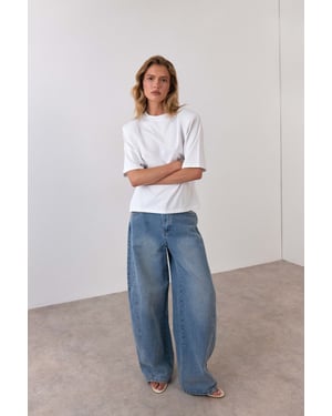 Mid Rise Slouchy Boyfriend Jean