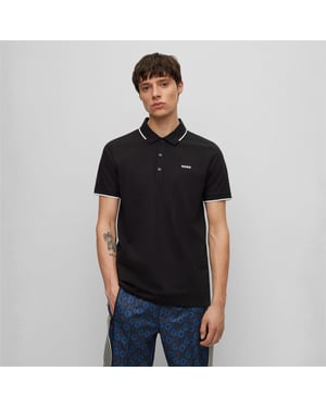 Men's Hugo Polo Shirt in Black 001