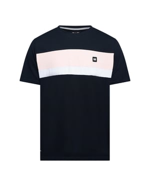 Men's Weekend Offender Crossword T-Shirt in Nvy/Pl Blsh/Wht