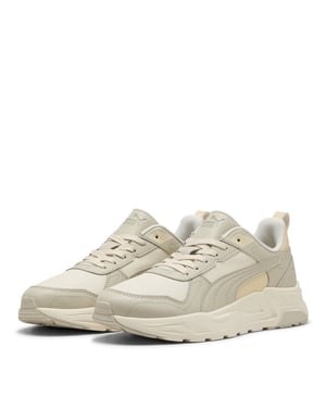 Men's Puma Trinity 2 Lt Sl Low Top Trainers in Alpine Snow-D