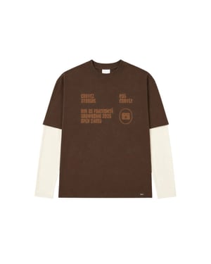 Croyez Homme Showroom double sleeve t-shirts crb50026011