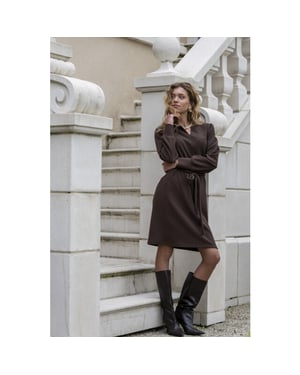 Geisha 67540-21 775 dress comfy brown