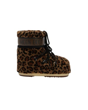 Moon Boot Mb icon low fleece leopard boots 80d1409960