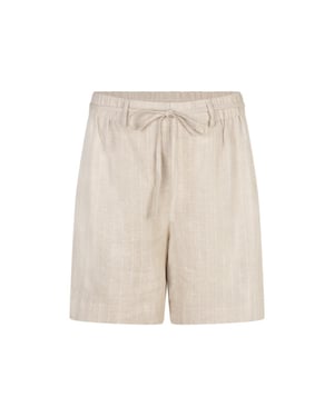 Red Button Cami short linen/visco pinestripe