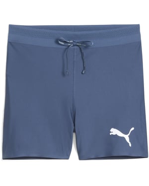 Women's Puma Raceday Ultraform 3 inch Short Tight Performance Running Shorts in Dark Indigo