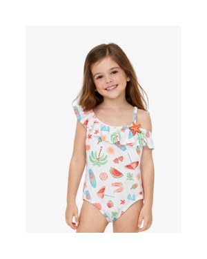 Mayoral Meisjes badpak one shoulder