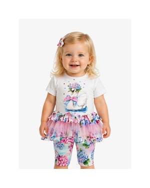 Daga Meisjes baby set pastel bloom