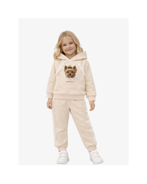 Monnalisa Meisjes joggingpak hoodie hondje