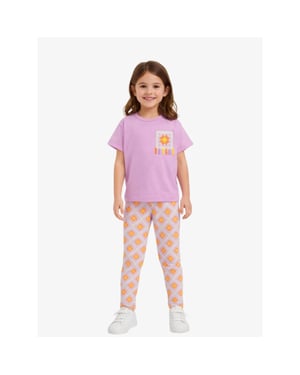 Mayoral Meisjes set legging lila