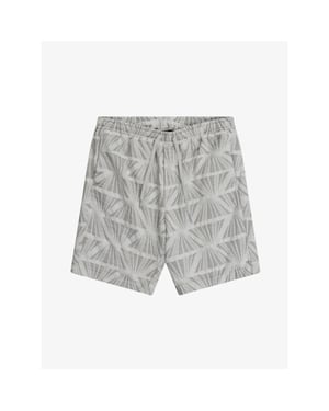Antony Morato Heren short regular jacquard metal badge