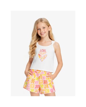 Mayoral Meisjes set short printed lila