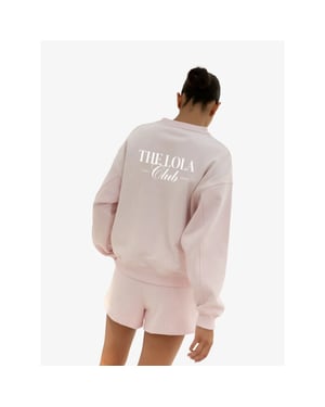 The Lola Club Dames sweater ruby soft roze
